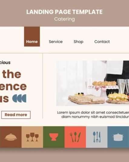 Small Business Website UI (up to 8 pages)